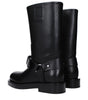 Burberry Black Leather Boots