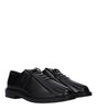 Max Mara Black Leather Oxfords And Derbies