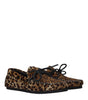 Isabel Marant Brown Horsehair Slip-On Loafers