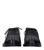 Max Mara Black Leather Oxfords And Derbies