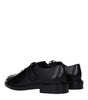 Max Mara Black Leather Oxfords And Derbies