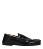 Jacquemus Black Leather Loafer