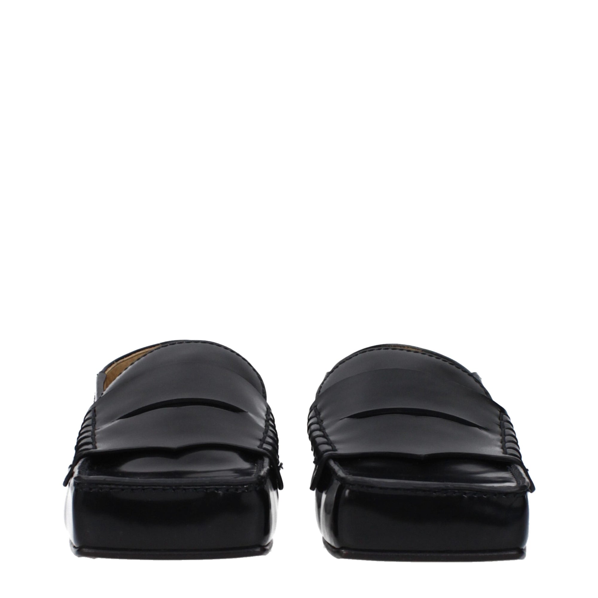 Jacquemus Black Leather Loafer