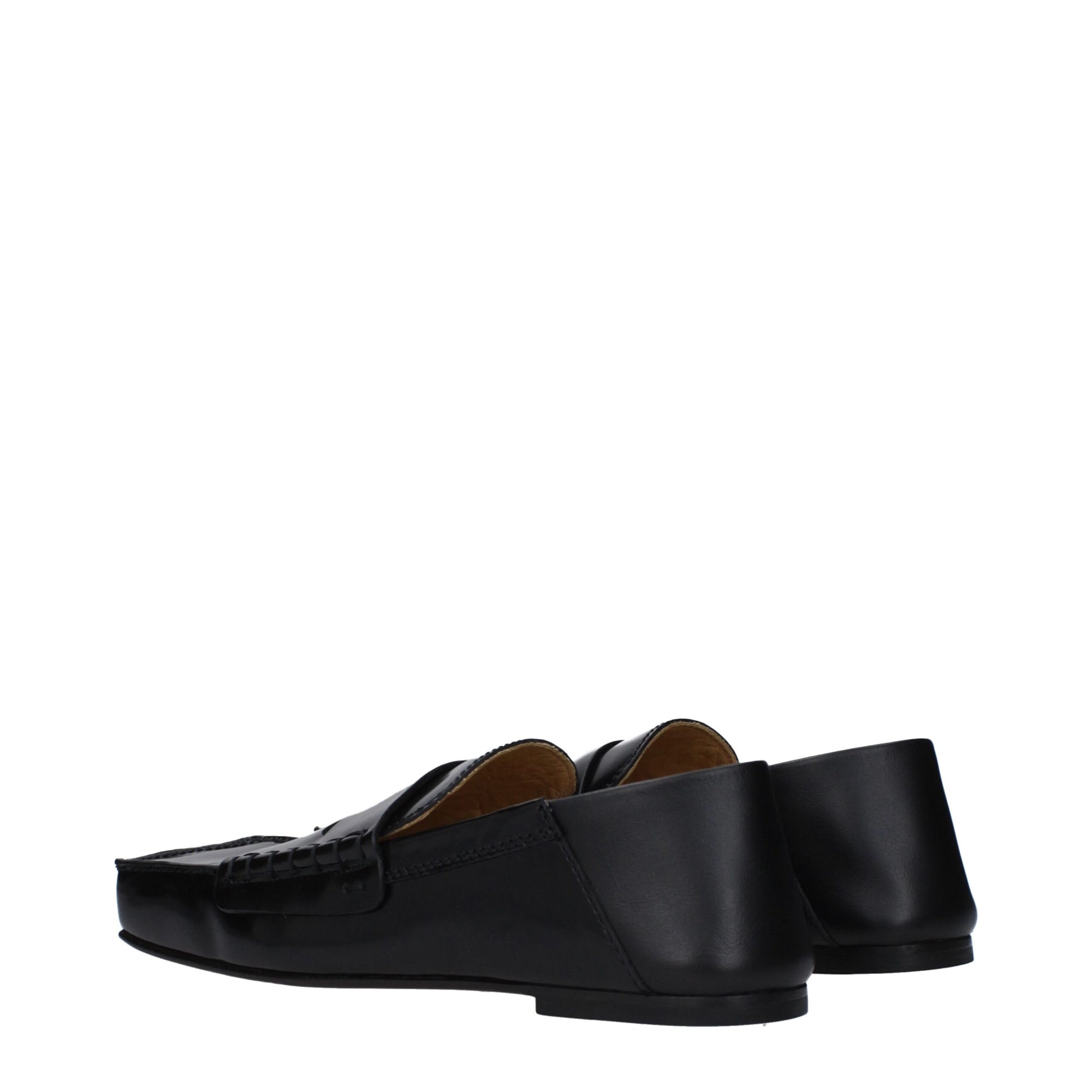Jacquemus Black Leather Loafer
