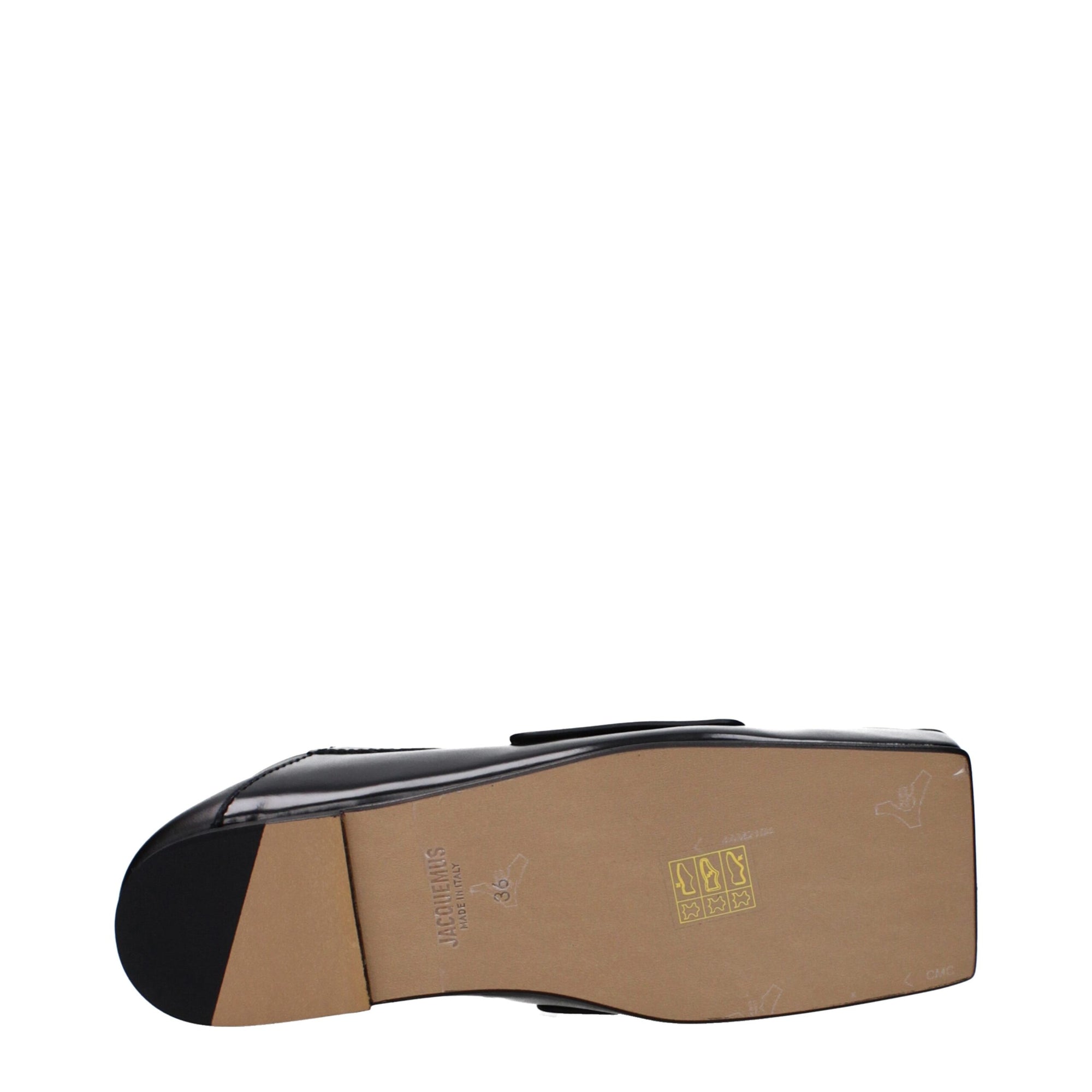 Jacquemus Black Leather Loafer