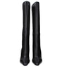 Jacquemus Black Leather High Heel Boots