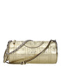 Tory Burch Gold Leather Shoulder Bags