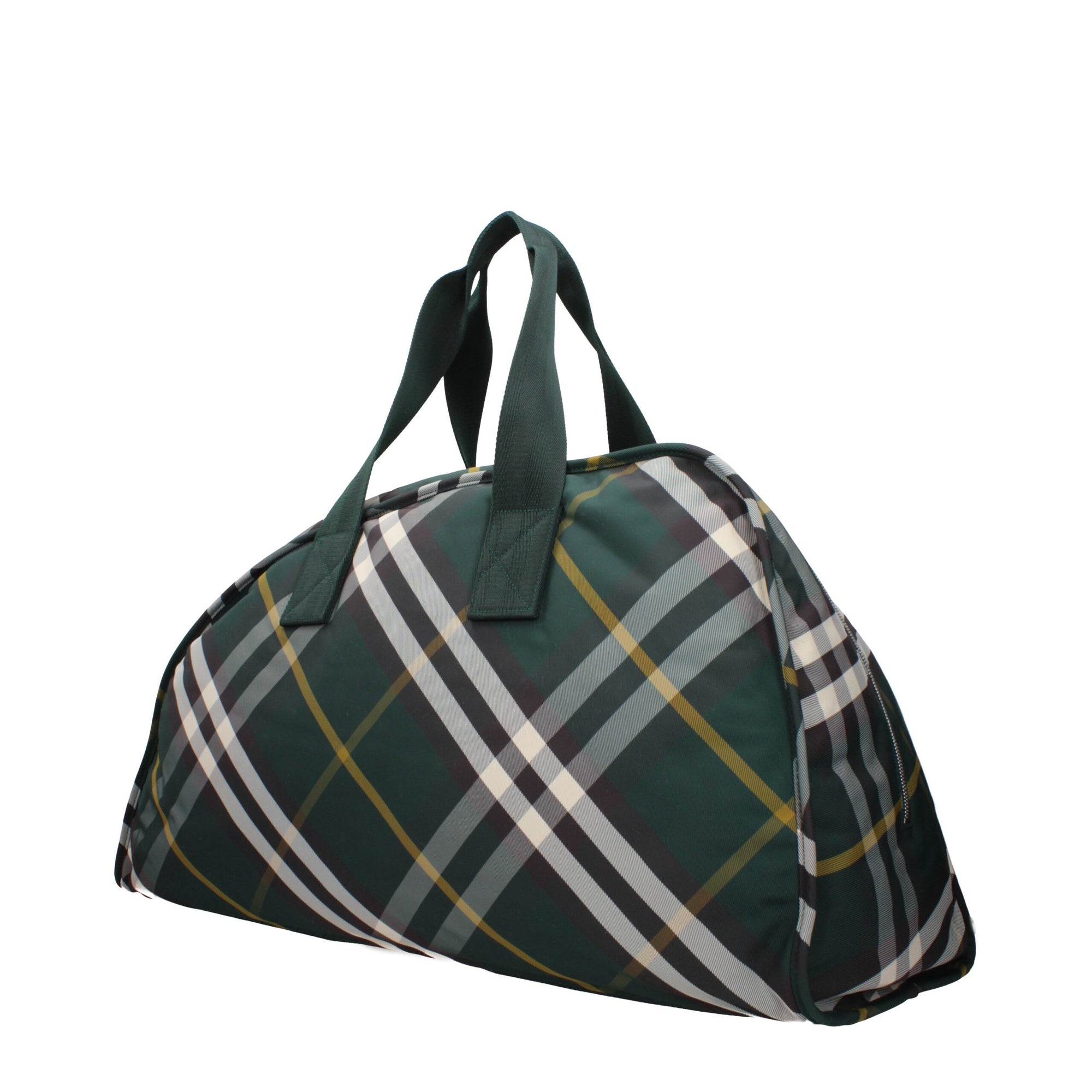 Valises et sacs de voyage Burberry en tissu vert