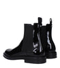 Dolce & Gabbana Black Leather Ankle Boots