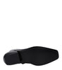 Versace Black Leather Ankle