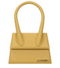 Jacquemus Yellow Leather Handbags