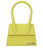 Jacquemus Yellow Leather Handbags