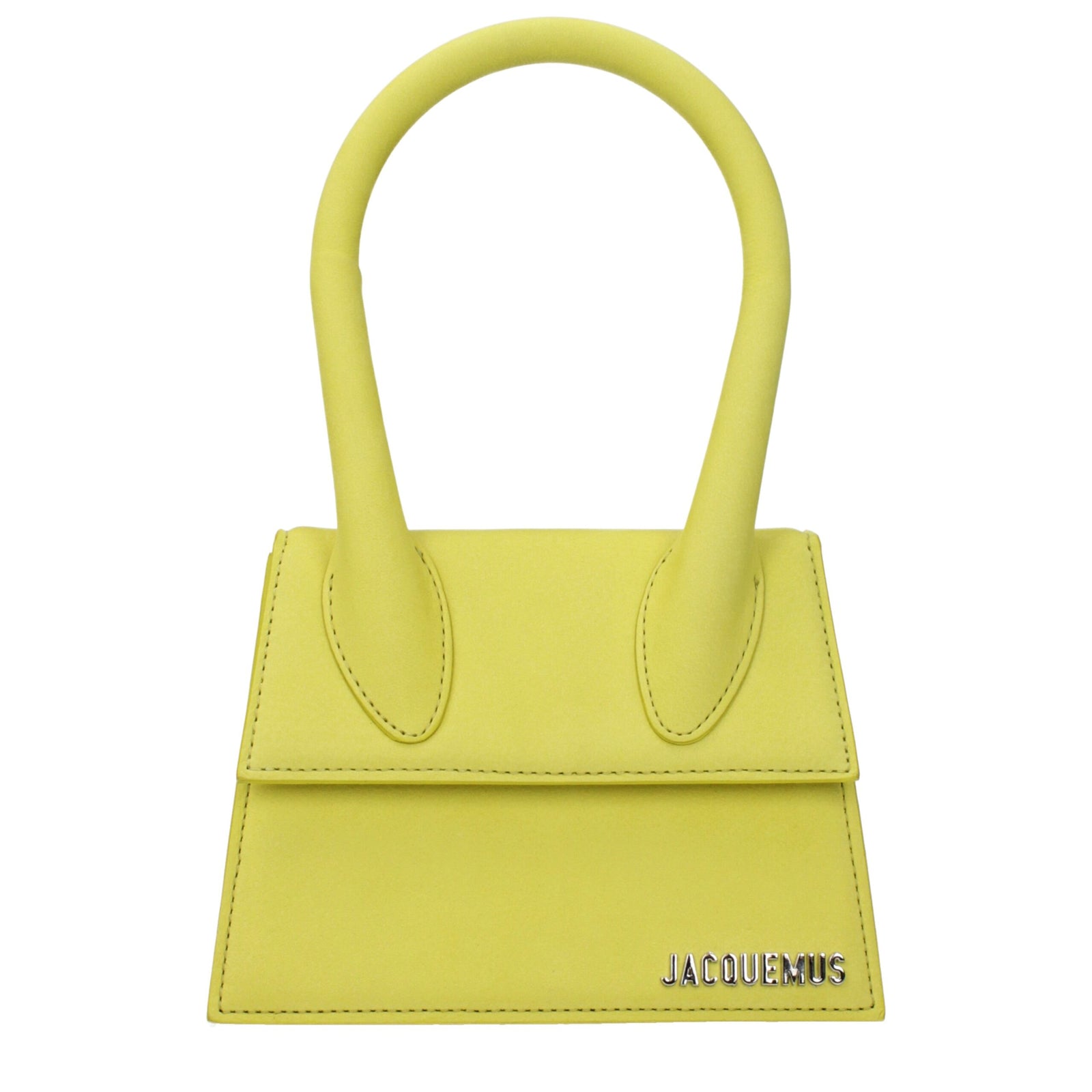 Jacquemus Yellow Leather Handbags