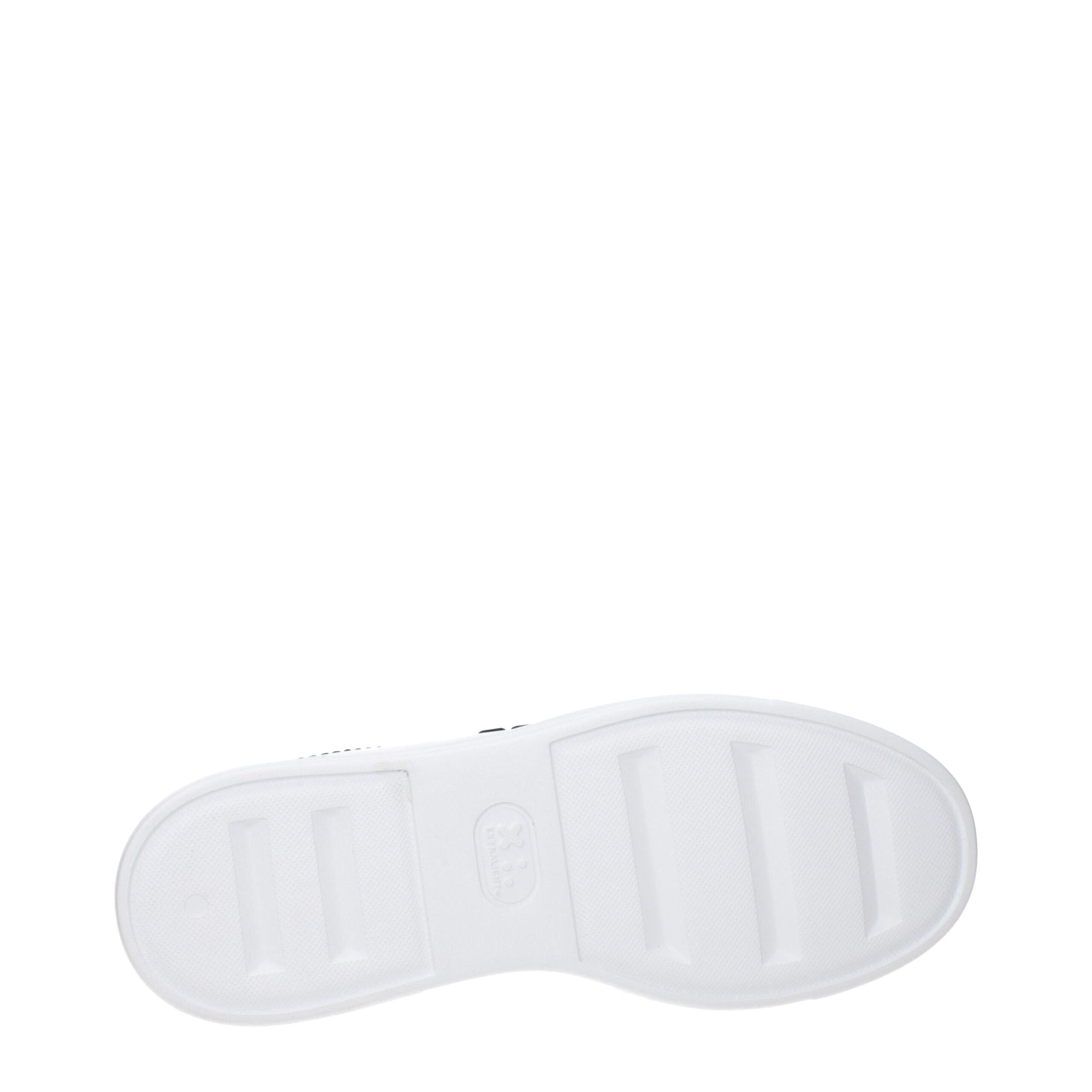 Philipp Plein White Leather Low Tops