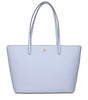 Tory Burch Light Blue Leather Shoulder Bags