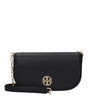 Sacs à bandoulière en cuir noir Tory Burch