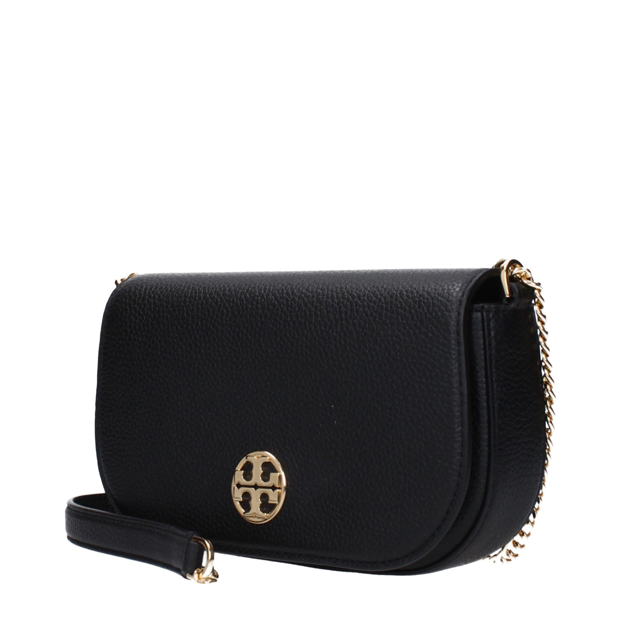 Sacs à bandoulière en cuir noir Tory Burch
