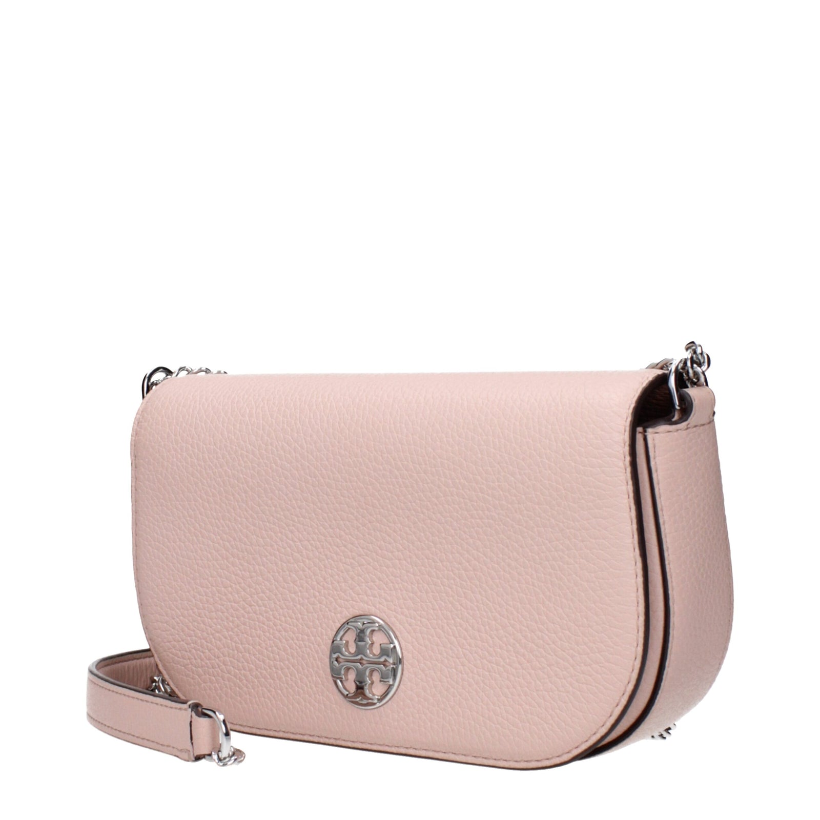 Sacs à bandoulière en cuir rose Tory Burch