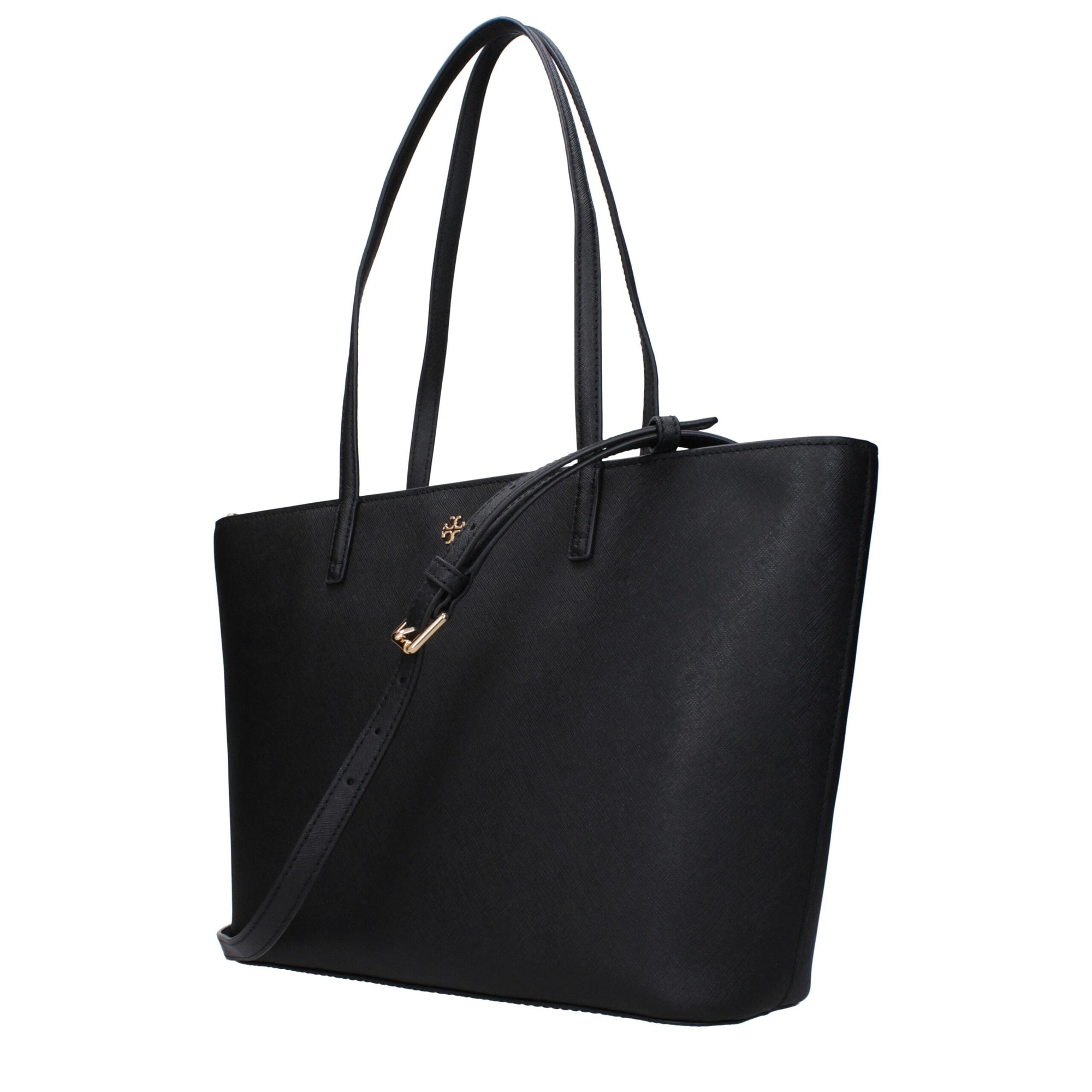 Tory Burch Black Leather Shoulder Bags