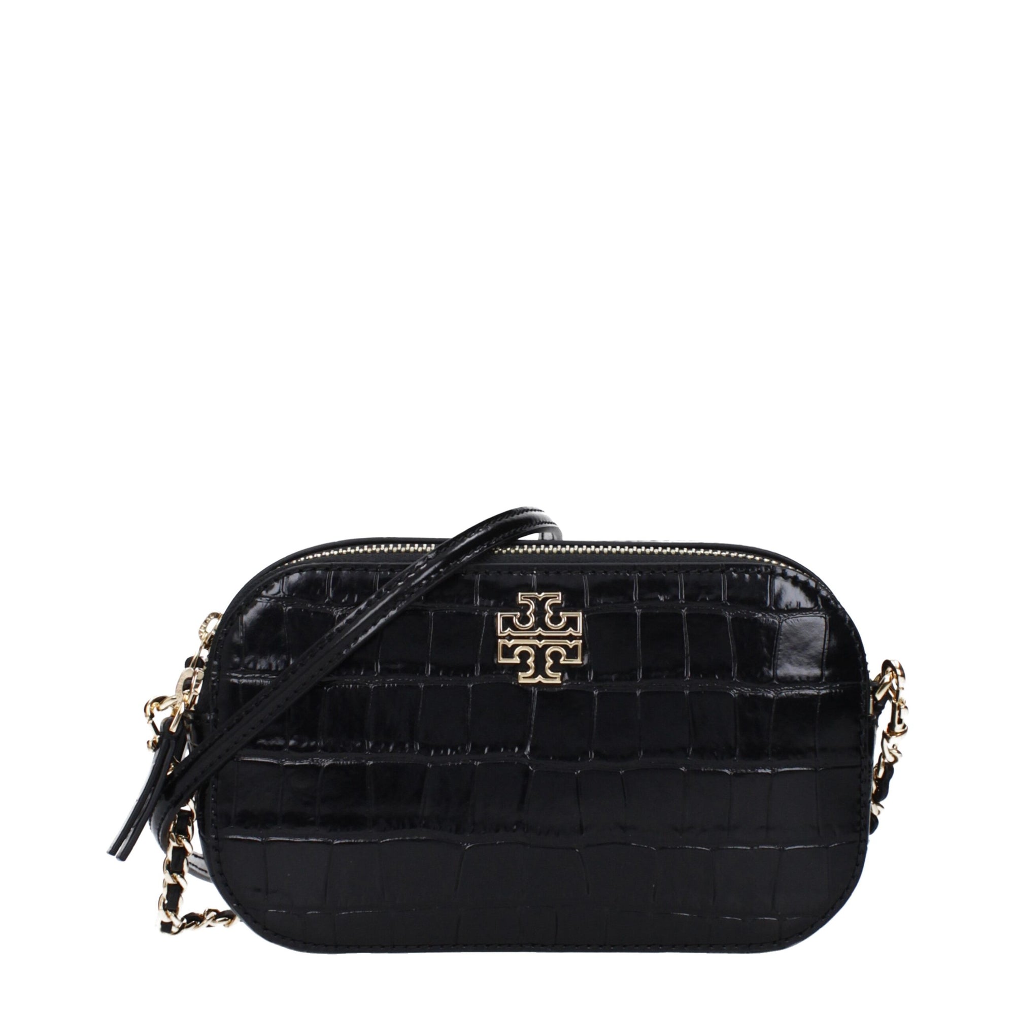 Sacs à bandoulière en cuir noir Tory Burch