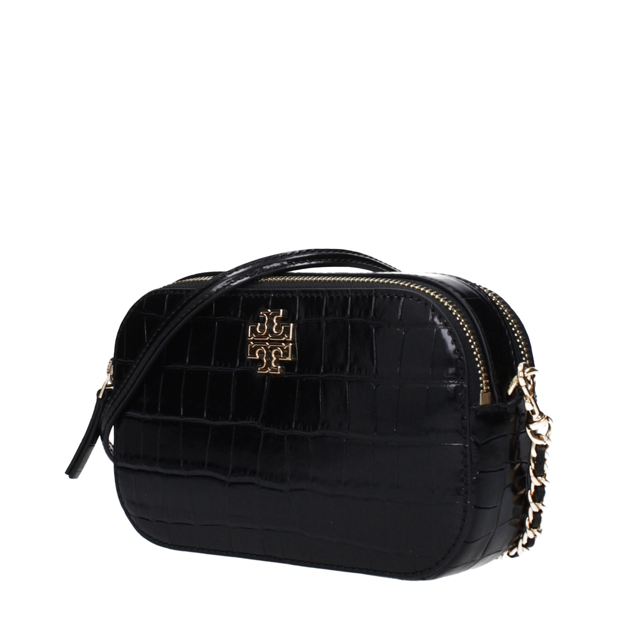 Sacs à bandoulière en cuir noir Tory Burch