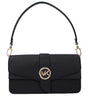 Michael Kors Black Leather Shoulder Bag