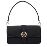 Michael Kors Black Leather Shoulder Bag