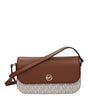 Sacs à bandoulière en tissu marron Michael Kors