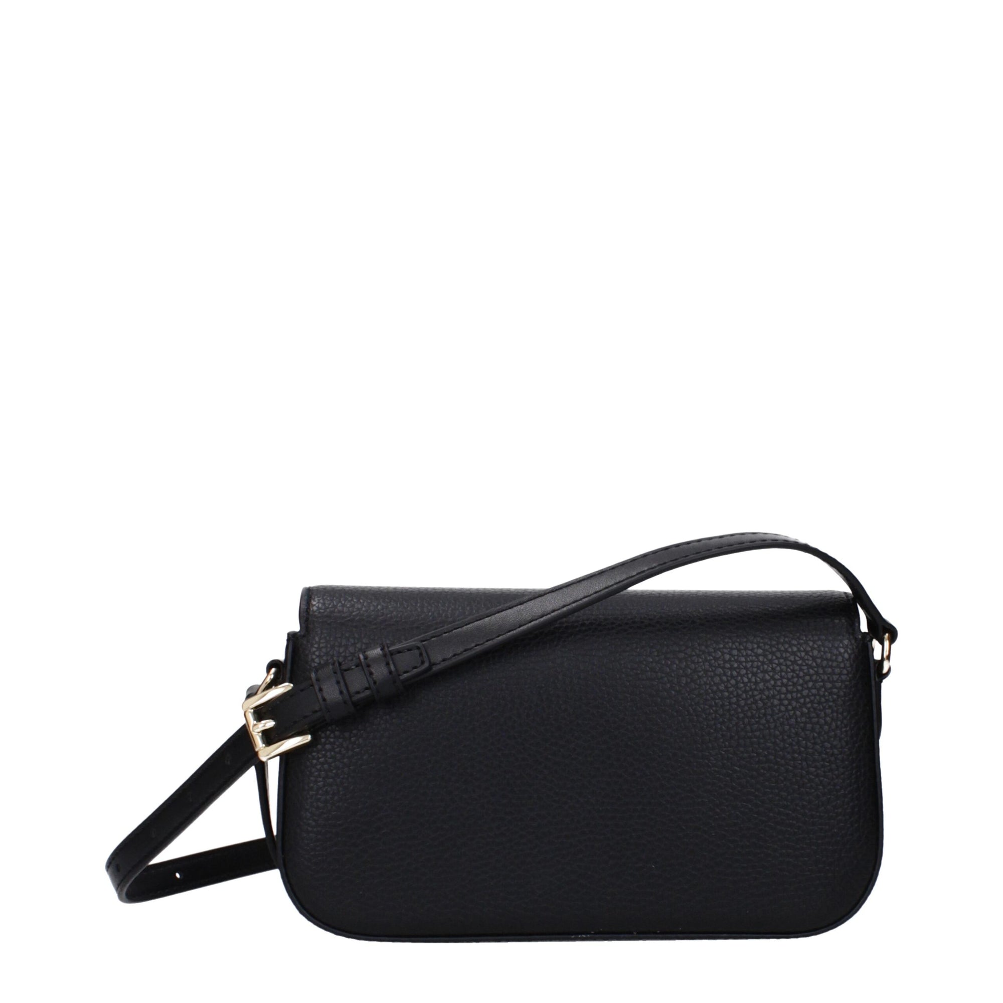 Sacs à bandoulière en cuir noir Michael Kors