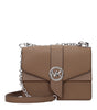 Michael Kors Brown Leather Shoulder Bag