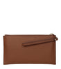 Michael Kors Brown Leather Clutch Bags