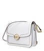 Sac bandoulière en cuir blanc Michael Kors