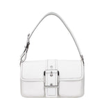 Michael Kors White Leather Shoulder Bag