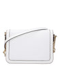 Sac bandoulière en cuir blanc Michael Kors