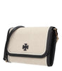 Tory Burch Beige Fabric Clutch Bags