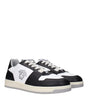 Versace White Leather Low Tops