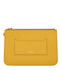 Burberry Yellow Leather Clutch Bags