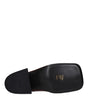 Jil Sander Red Leather Mules