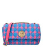 Sacs à bandoulière en tissu bleu Versace