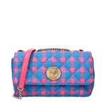 Sacs à bandoulière en tissu bleu Versace