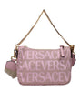 Versace Pink Fabric Handbags
