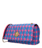 Sacs à bandoulière en tissu bleu Versace