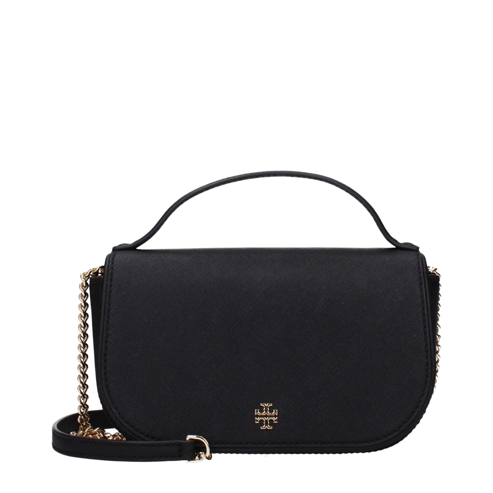 Tory Burch Black Leather Handbags