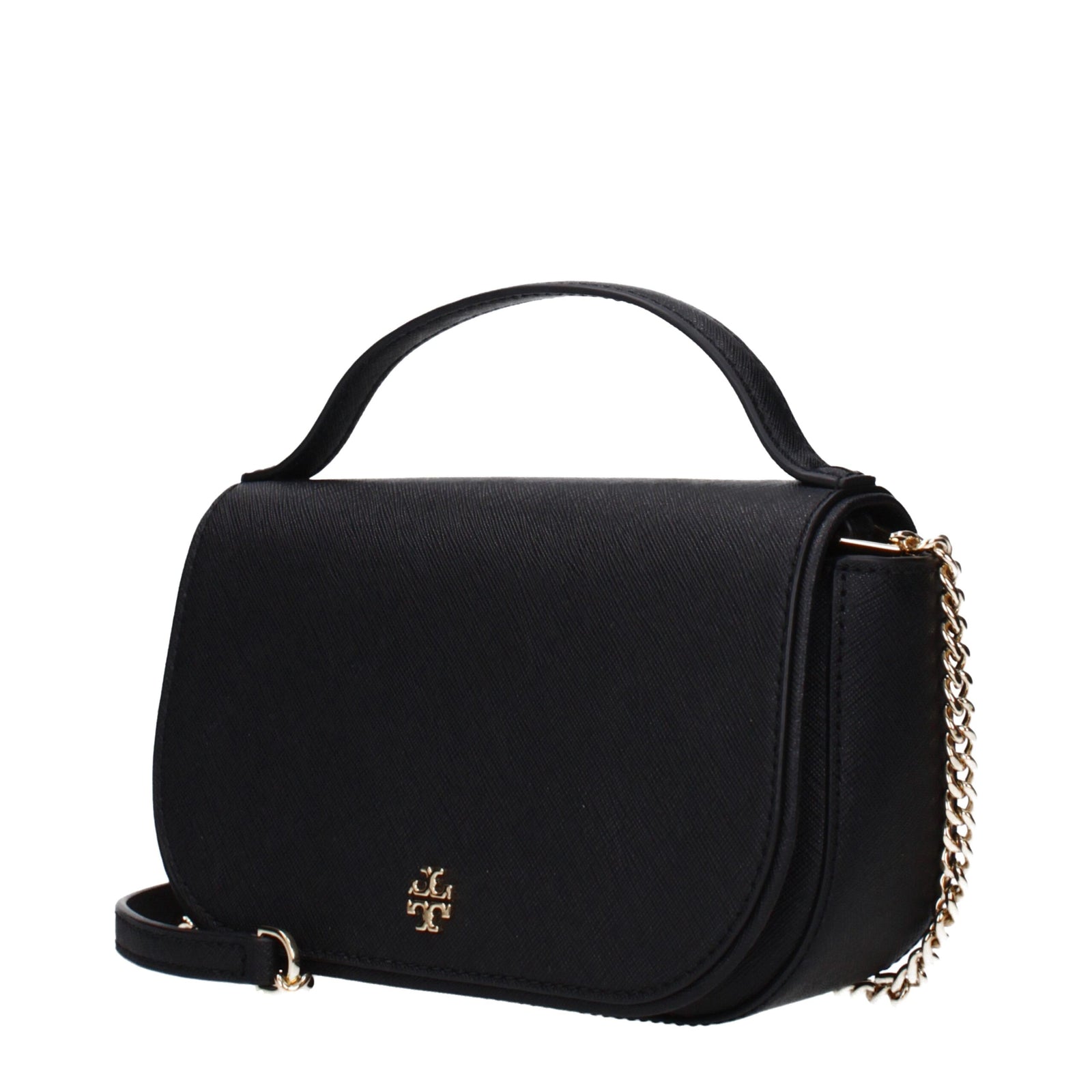 Tory Burch Black Leather Handbags