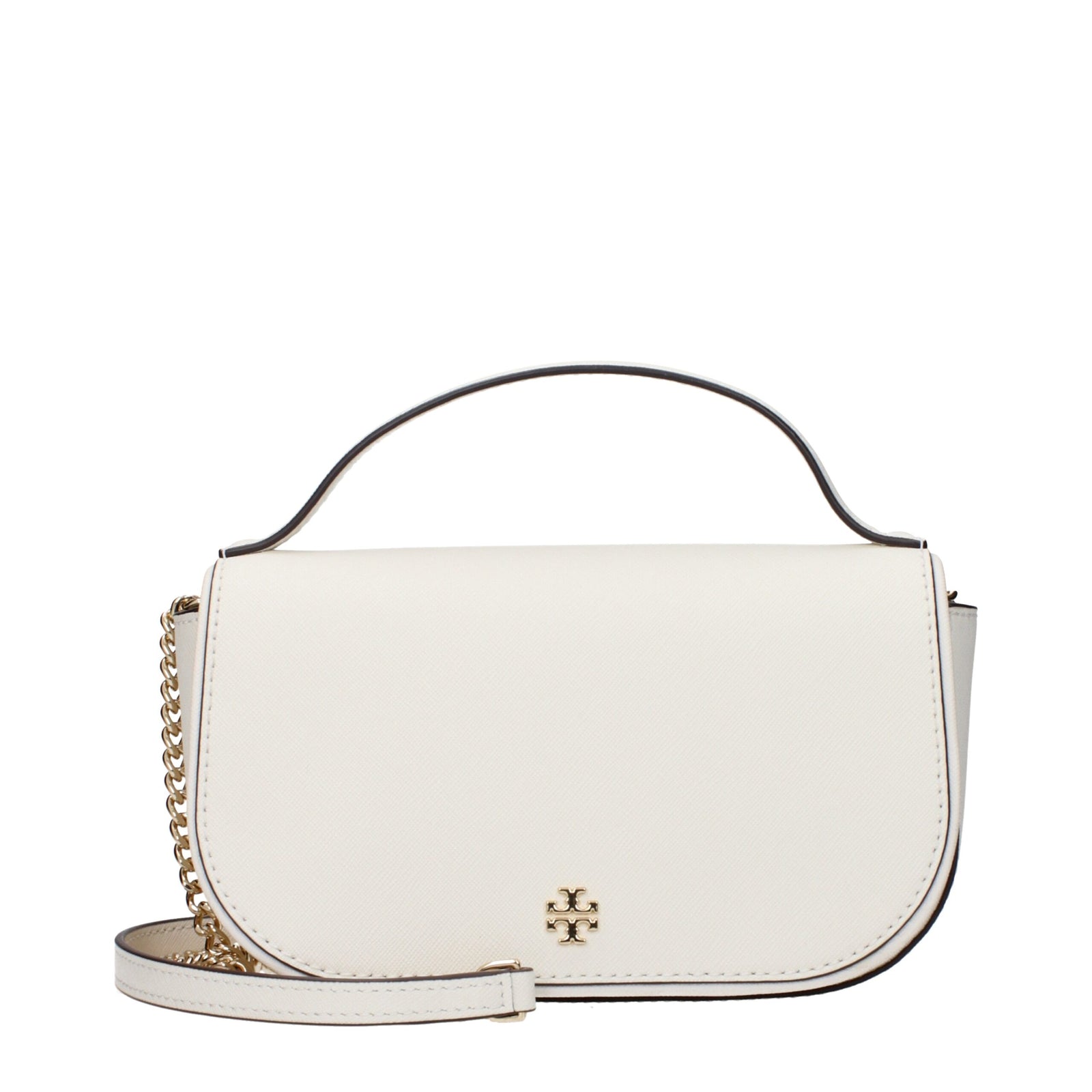 Tory Burch White Leather Handbags