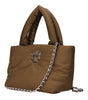 Tory Burch Brown Fabric Handbags