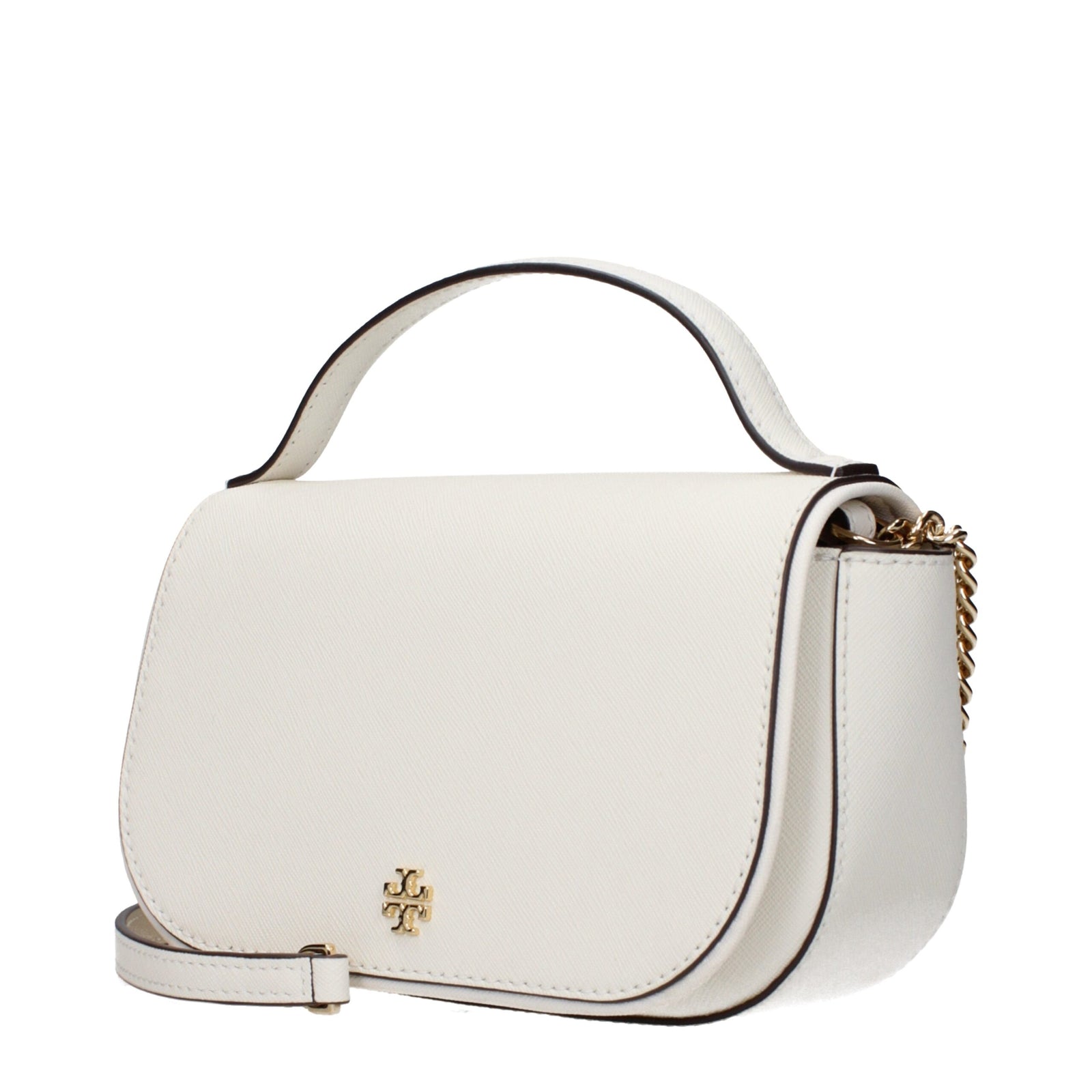 Tory Burch White Leather Handbags