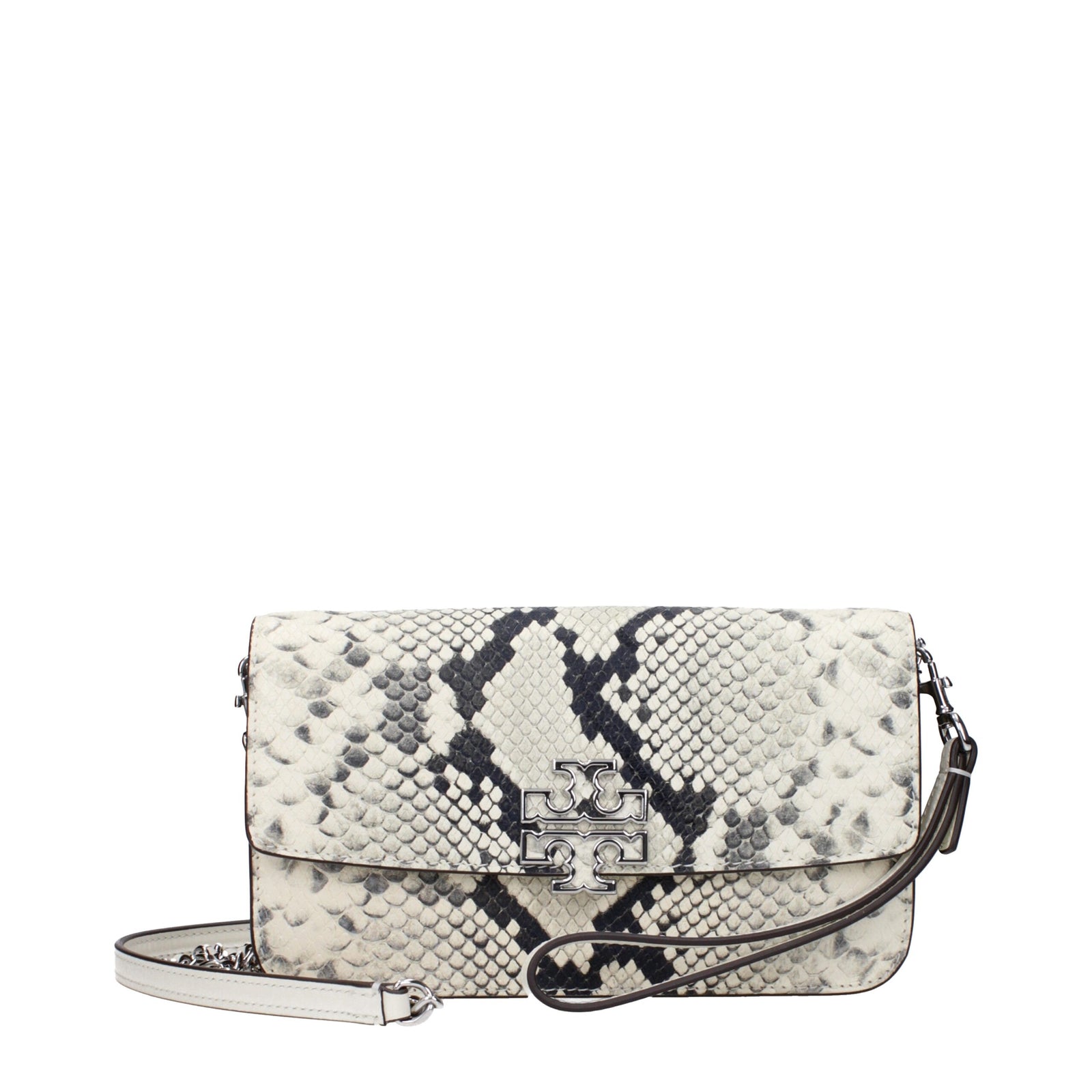 Pochettes en cuir blanc Tory Burch