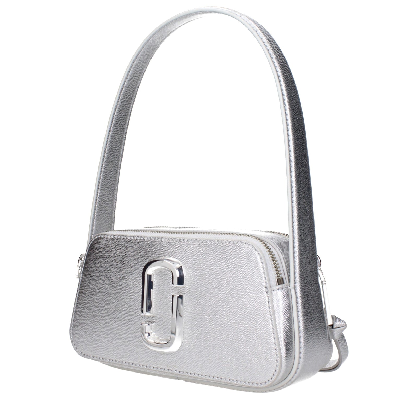 Marc Jacobs Gray Leather Shoulder Bags