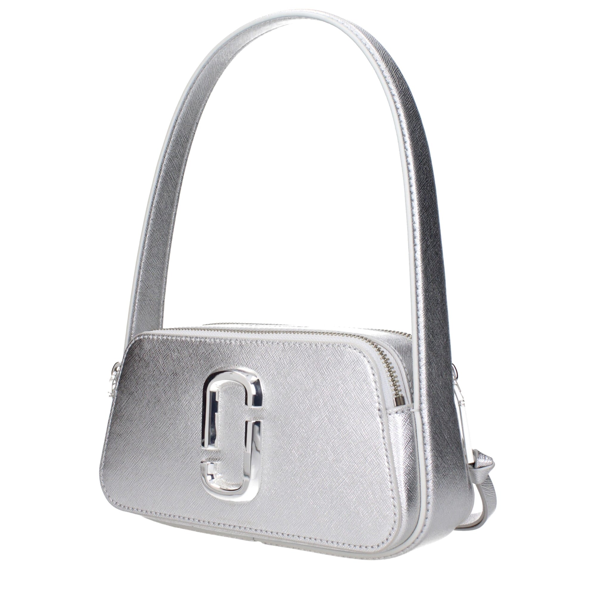 Marc Jacobs Gray Leather Shoulder Bags